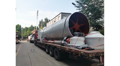 天津3.2×60米次氧化锌回转窑发货